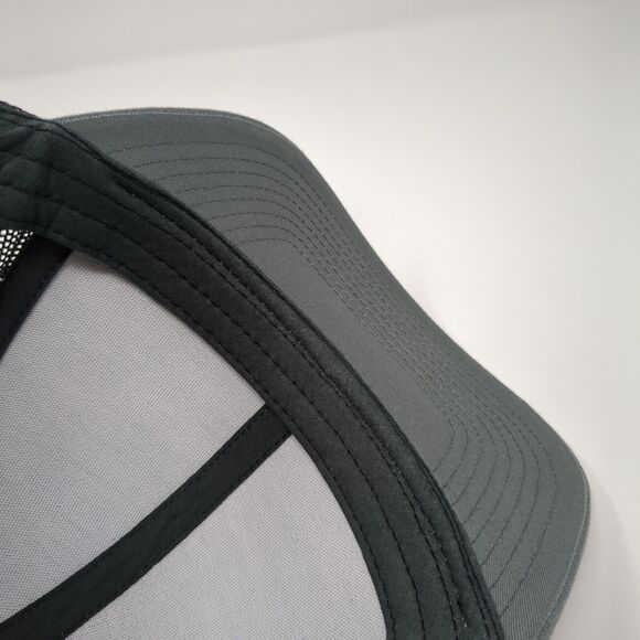 Daily 78 Snapback Trucker Hat Gray OS Adjustable Mesh Back Pacific Headwear - Picture 7 of 9